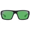 Очила HOBIE Mojo Float Sunglasses Satin Black - Copper with Sea Green Mirror