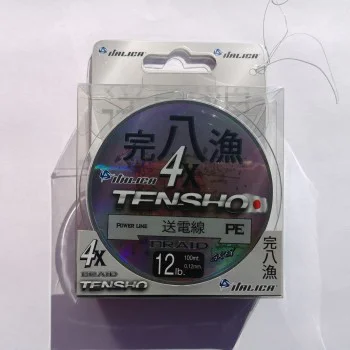 Плетено влакно ITALICA Bobina Filo 4X Tensho Grey 100m