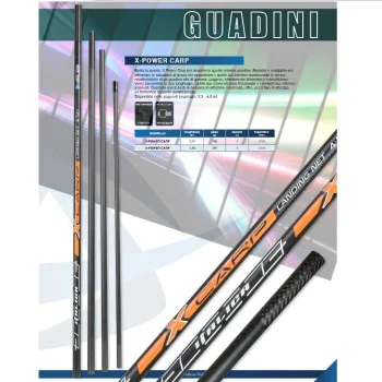 Дръжка за кеп ITALICA X Power Carp Landing Net 4.50m
