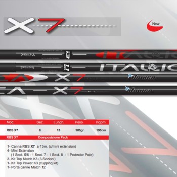 Щека ITALICA RBS X7 Pole 13m