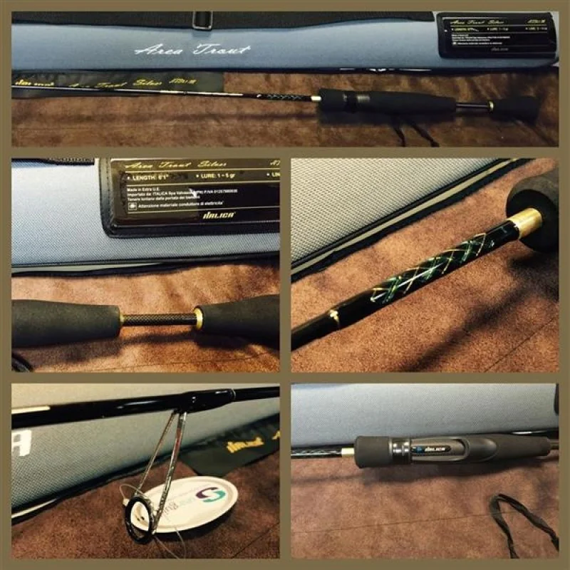 Спининг въдица ITALICA Trout Area Silver - M 1.86m 1 - 5g