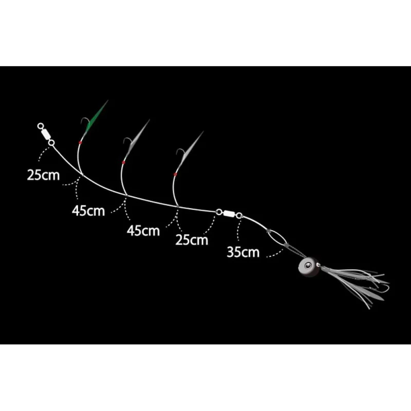 Чепаре JACKALL BIN-BIN AJI Sabiki