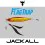 Джиг JACKALL Flag Trap 80mm 80g