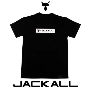Тениска JACKALL Short Sleeve Logo T-Shirt - Black