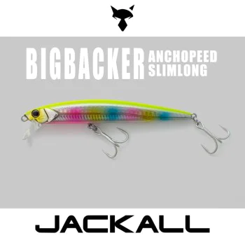 Воблер JACKALL Big Backer Anchopeed Slimlong 120mm 35g Sinking
