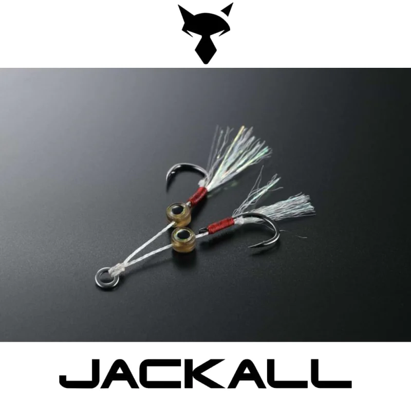 Асист куки JACKALL Big Backer Fit Jig Mejikara Hook Twin