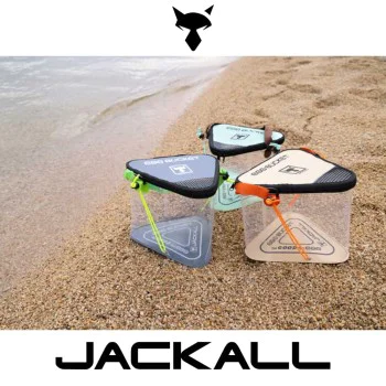 Чанта за жива стръв JACKALL Sankaku Egg Bucket