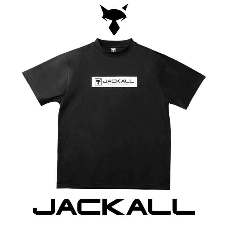 Тениска JACKALL SS Box Logo T-Shirt Black