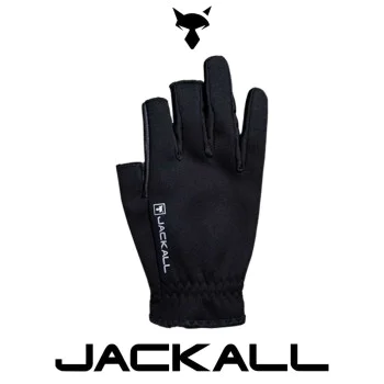 Ръкавици JACKALL Versatile Gloves Three Fingers - Black