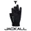 Ръкавици JACKALL Versatile Gloves Three Fingers - Black