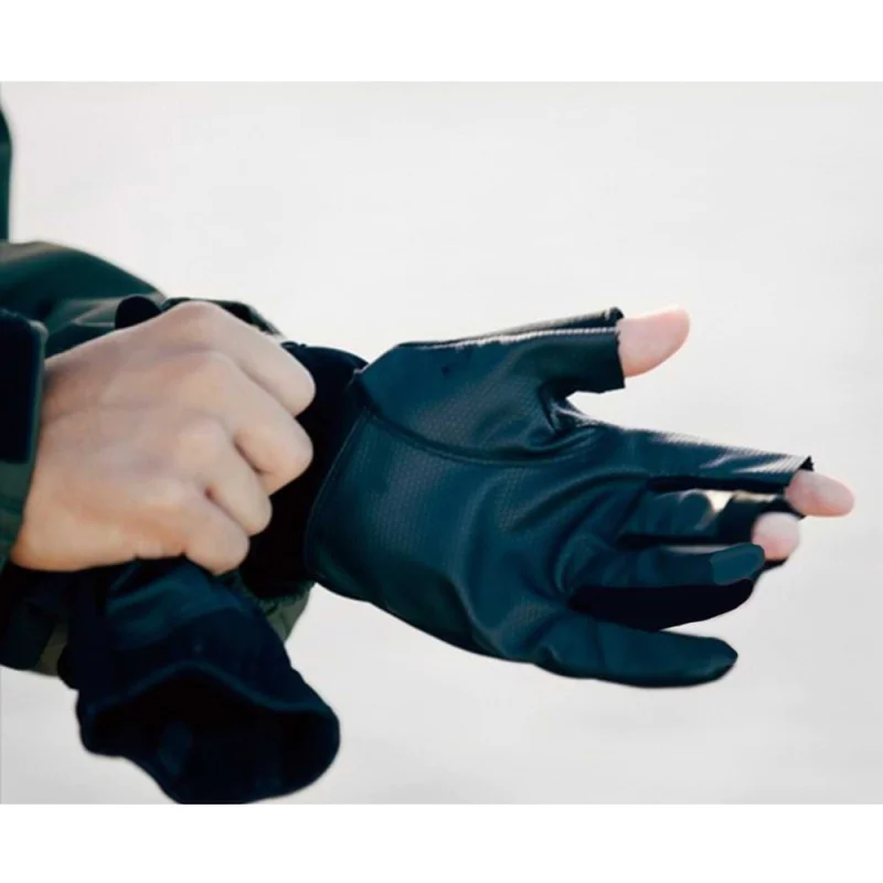 Ръкавици JACKALL Versatile Gloves Three Fingers - Black