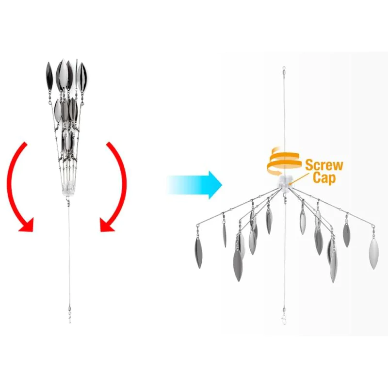 Аксесоар за примамки JACKALL Luster Blade 185mm 40g
