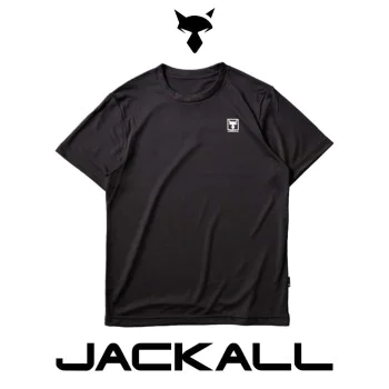 Тениска JACKALL Dry T-Shirt Black - Deodorant