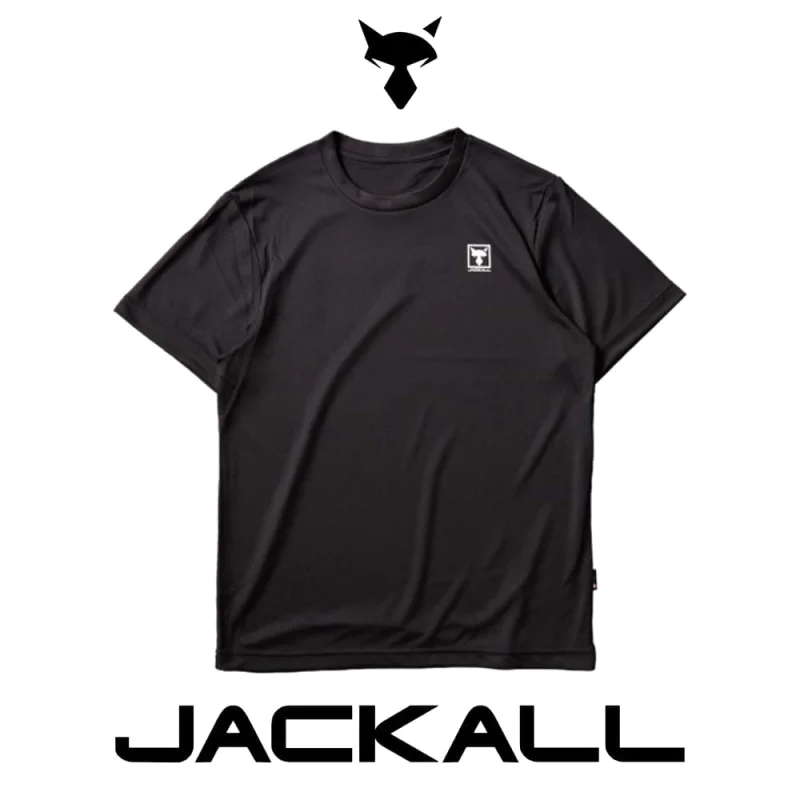 Тениска JACKALL Dry T-Shirt Black - Deodorant
