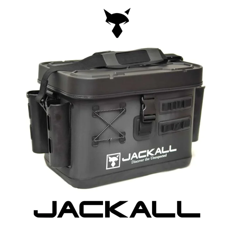 Чанта за аксесоари JACKALL Tackle Container R Dark Grey - Medium
