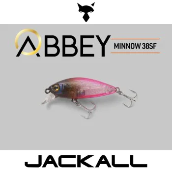 Воблер JACKALL ABBEY Minnow 38SF 38mm 2.4g Slow Floating