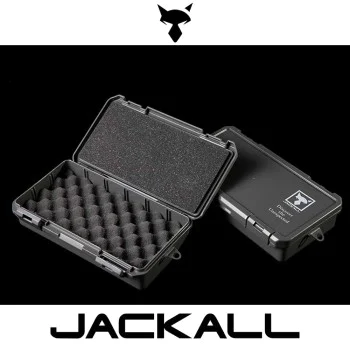 Кутия за Tai Rubber JACKALL Cushioned Tai Rubber Box Deep Type - Black