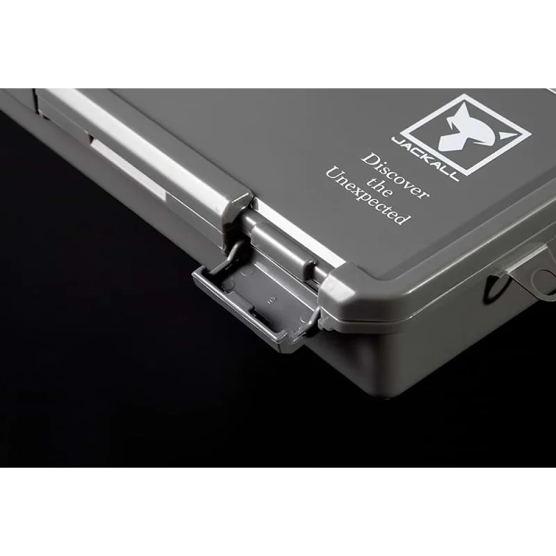 Кутия за Tai Rubber JACKALL Cushioned Tai Rubber Box Deep Type - Gray