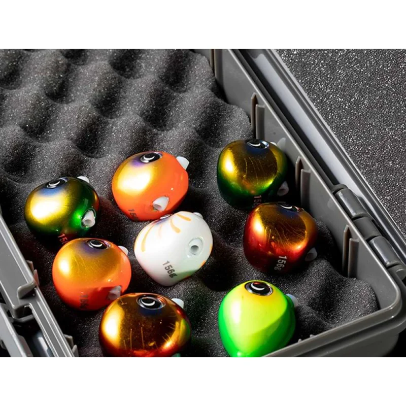 Кутия за Tai Rubber JACKALL Cushioned Tai Rubber Box Deep Type - Black