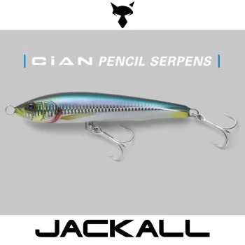 Воблер JACKALL CiAN Pencil Serpens 160F 160mm 40g Floating