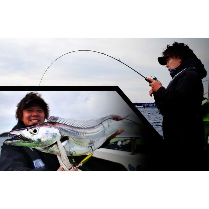 Байткастинг въдица JACKALL 23 Anchovy Driver Extro ADX 66L 199cm 160g