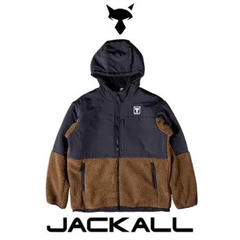 Яке JACKALL Fleece Hoodie Jacket - Brown
