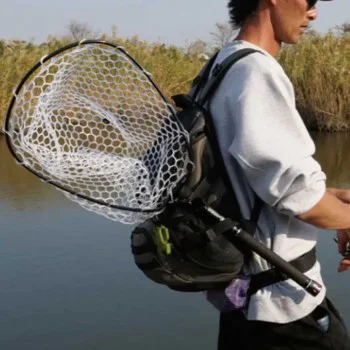 Кеп JACKALL Tactical Landing Net 240 - Black/Red