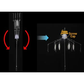 Аксесоар за примамки JACKALL Luster Blade 75mm 17g