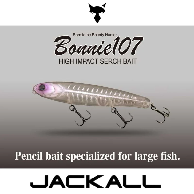 Воблер JACKALL Bonnie 107F 107mm 17.5g Floating