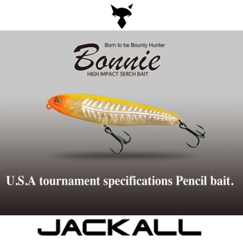 Воблер JACKALL Bonnie 85F 85mm 9.1g Floating