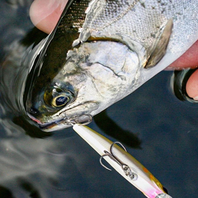 Куки тройни JACKALL TIMON Troutin' Treble BL 20P