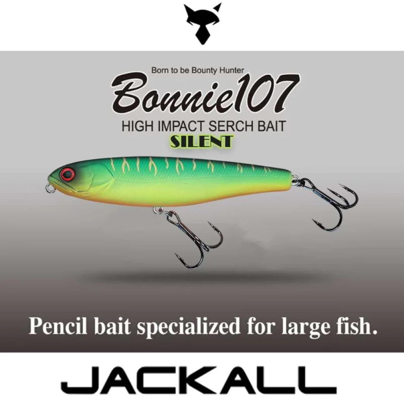 Воблер JACKALL Bonnie 107F 107mm 17.8g Silent - Floating