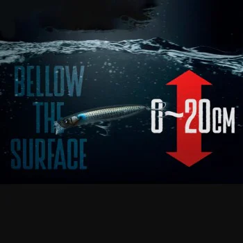 Воблер JACKALL Hagre 96F 96mm 12g Floating