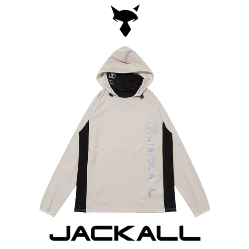 Суитшърт JACKALL Dry Mesh Pullover Hoodie - White Smoke
