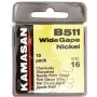 Единични куки KAMASAN B511 Wide Gape Nickel