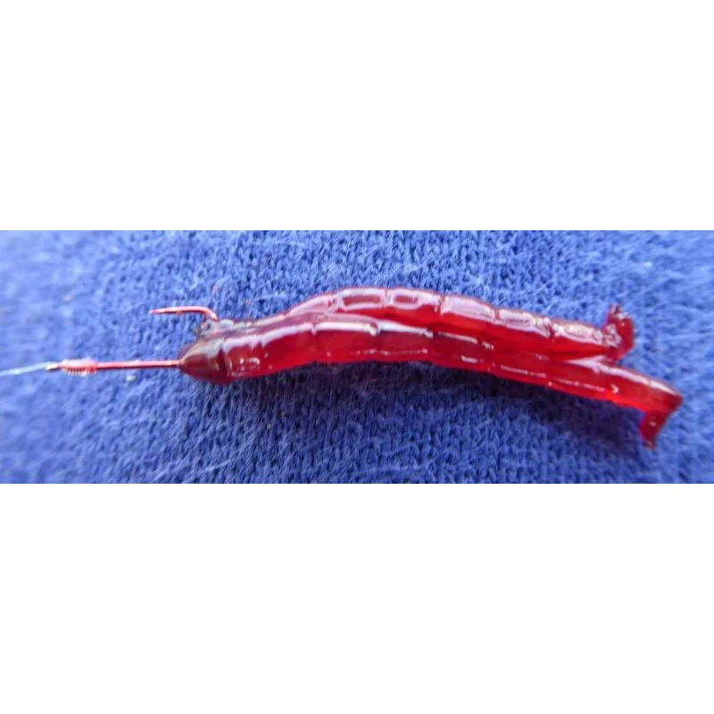 Куки единични KAMASAN B512 Wide Gape Red