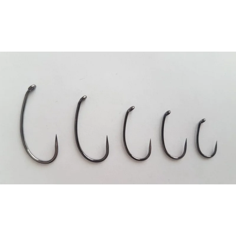 Куки шаранджийски без контра KAMASAN B725 Carp Specialist Barbless