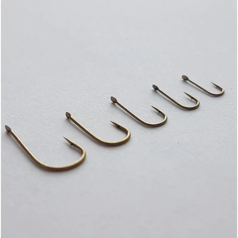 Куки единични KAMASAN B711 X-Strong Wide Gape Bronze