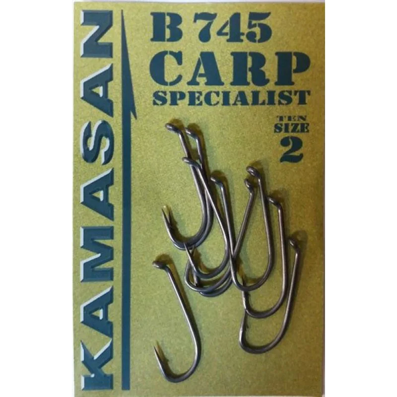 Куки шаранджийски KAMASAN B745 Carp Specialist