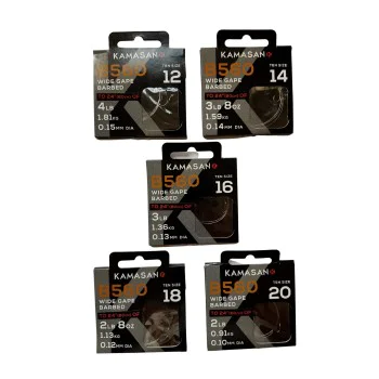 Вързани куки KAMASAN B560 Barbed Hooks to Nylon