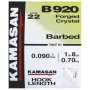 Вързани куки KAMASAN B920 Hooks to Nylon