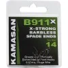 Куки единични без контра KAMASAN B911 X-strong Barbless Spade End