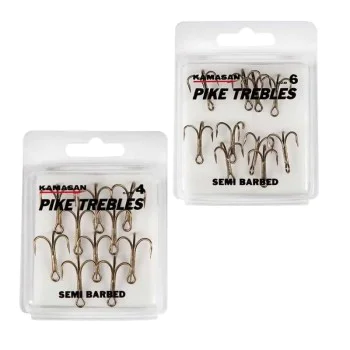Куки тройни Kamasan K62 Pike Trebles