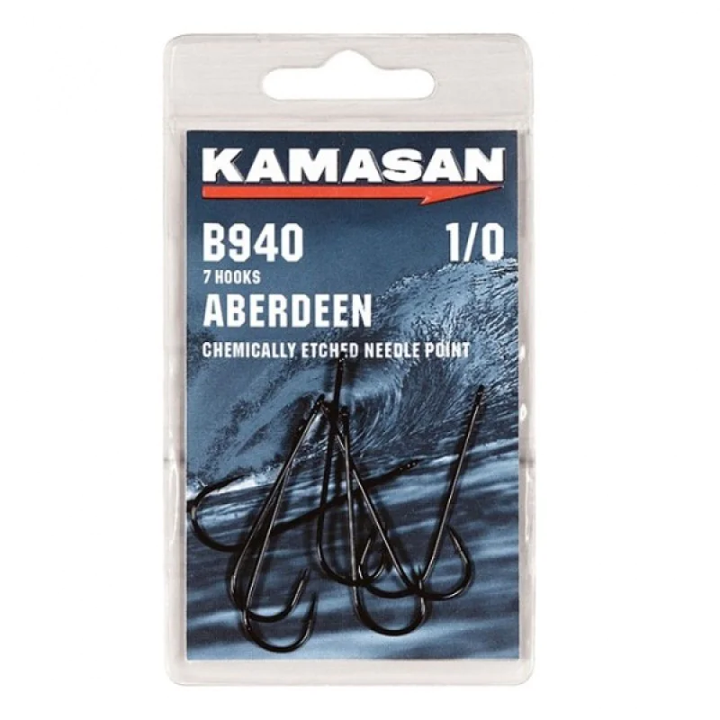 Куки единични - морска KAMASAN B940 Aberdeen Sea Hooks