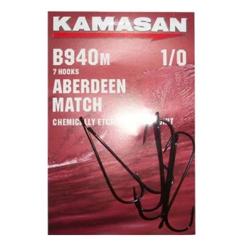 Куки единични - морска KAMASAN B940m Aberdeen Match Sea Hooks