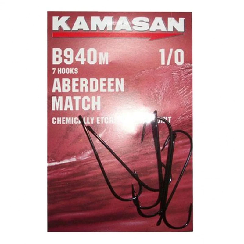 Куки единични - морска KAMASAN B940m Aberdeen Match Sea Hooks