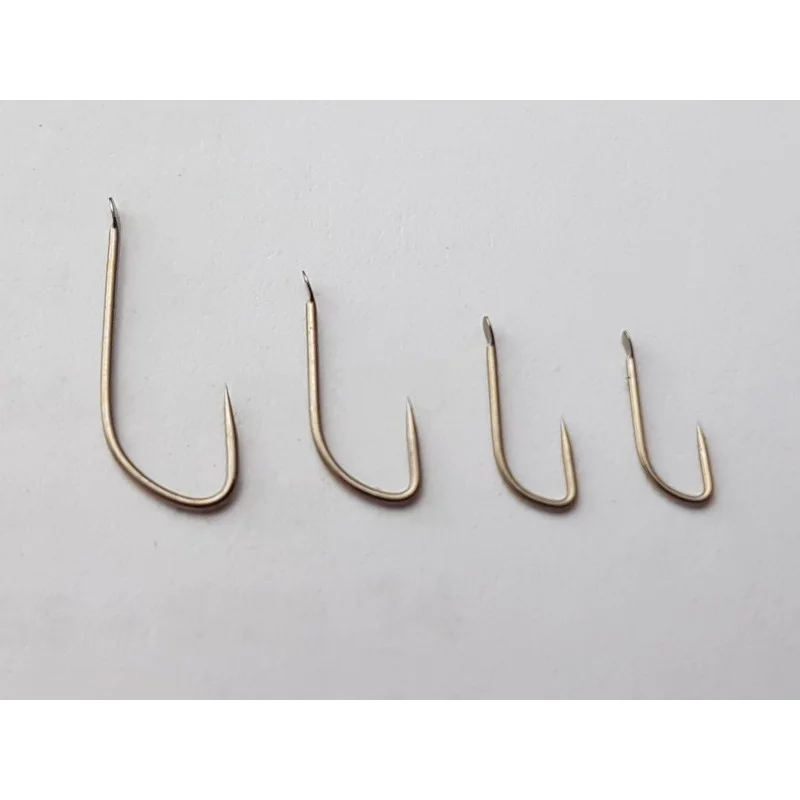 Куки единични без контра KAMASAN B610 X Strong Barbless Crystal