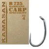 Куки шаранджийски без контра KAMASAN B725 Carp Specialist Barbless