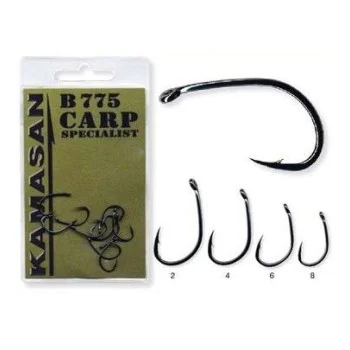 Куки шаранджийски KAMASAN B775 Carp Specialist