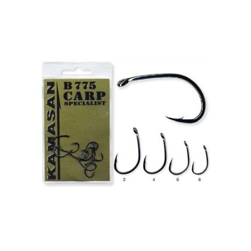 Куки шаранджийски KAMASAN B775 Carp Specialist
